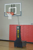 Image of Bison Club Court Super Glass Portable Adjustable Basketball Hoop