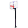 Champ™ Adjustable In-Ground Bolt-Down Basketball Hoop by First Team