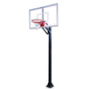 Champ™ Adjustable In-Ground Bolt-Down Basketball Hoop by First Team