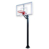 Champ™ Adjustable In-Ground Bolt-Down Basketball Hoop by First Team
