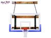 FoldaMount68™ Folding Wall Mount Basketball Hoop System by First Team