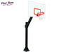 Legend™ Fixed-Height Bolt-Down In-Ground Basketball Hoop by First Team