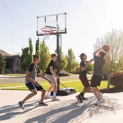 (Preorder Only) Lifetime 54" Adjustable Tempered Glass Portable Basketball Hoop