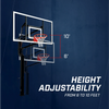 Image of Goalsetter MVP 72" In Ground Basketball Hoop - Glass Backboard