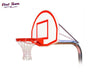 RuffNeck™ EXT (60” offset) Fixed-Height In-Ground Basketball Hoop by First Team