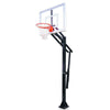 Slam™ Adjustable In-Ground Bolt-Down Basketball Hoop by First Team