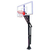 Slam™ Adjustable In-Ground Bolt-Down Basketball Hoop by First Team