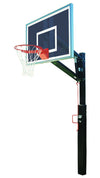 Bison Lottery Pick ZipCrank Adjustable In-Ground Basketball Hoop