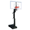 Image of OmniJam™ Turbo Tempered Glass Portable Basketball Hoop by First Team