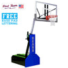 Image of Thunder™ Ultra 54" Tempered Glass Portable Basketball Hoop by First Team