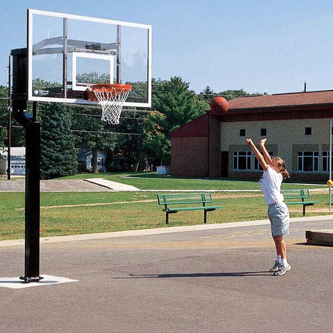 Goalsetter Captain 60" In Ground Basketball Hoop - Acrylic Backboard