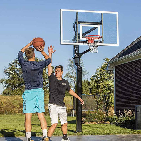 Goalsetter MVP 72" In Ground Basketball Hoop - Acrylic Backboard