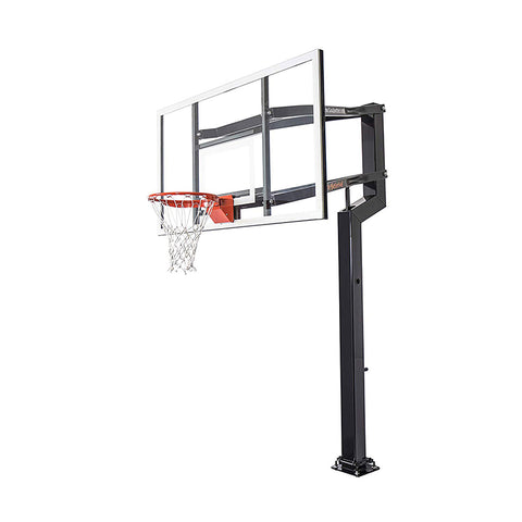 Goalsetter MVP 72" In Ground Basketball Hoop - Glass Backboard