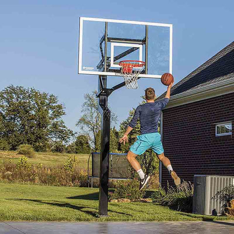 Goalsetter MVP 72" In Ground Basketball Hoop - Acrylic Backboard