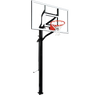 Image of Goalsetter Extreme Series 60" Adjustable In Ground Basketball Hoop - Acrylic Backboard