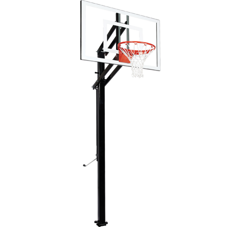 Goalsetter Extreme Series 48" In Ground Basketball Hoop - Glass Backboard