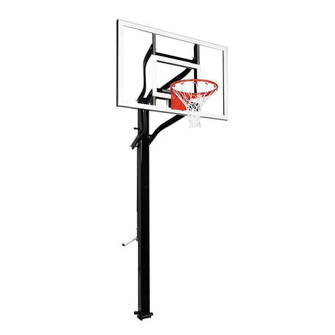 Goalsetter Extreme Series 54" In Ground Basketball Hoop - Glass Backboard