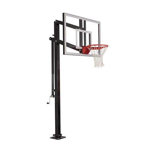 Goalsetter Extreme Series 54" In Ground Basketball Hoop - Glass Backboard