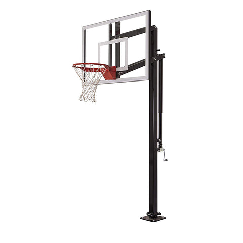 Goalsetter Extreme Series 54" In Ground Basketball Hoop - Glass Backboard