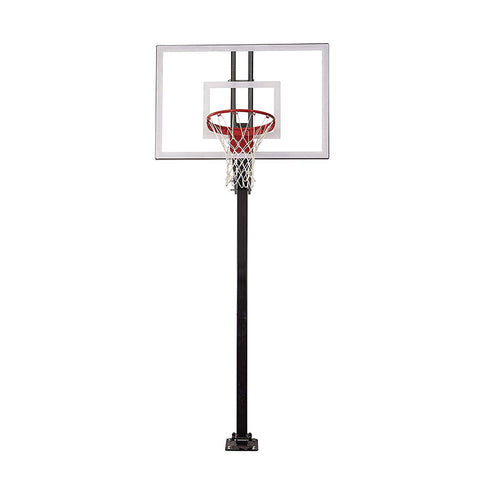 Goalsetter Extreme Series 54" In Ground Basketball Hoop - Glass Backboard